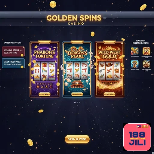 Exciting online casino games and mobile slots available at 188jili - 188jili